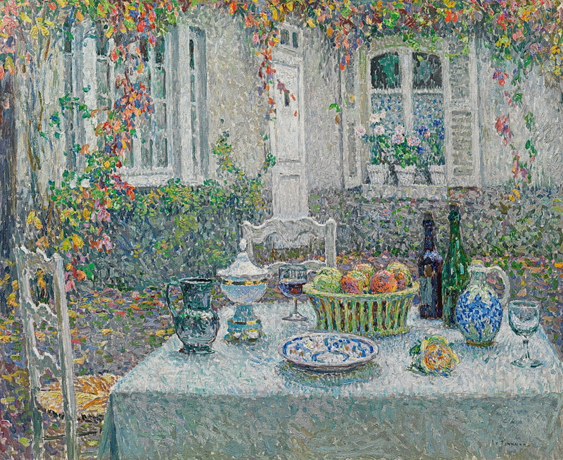 La petite table - Henri Le Sidaner