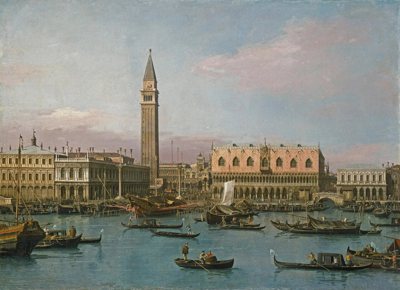 La Piazzetta e il Bacino di San Marco - Canaletto