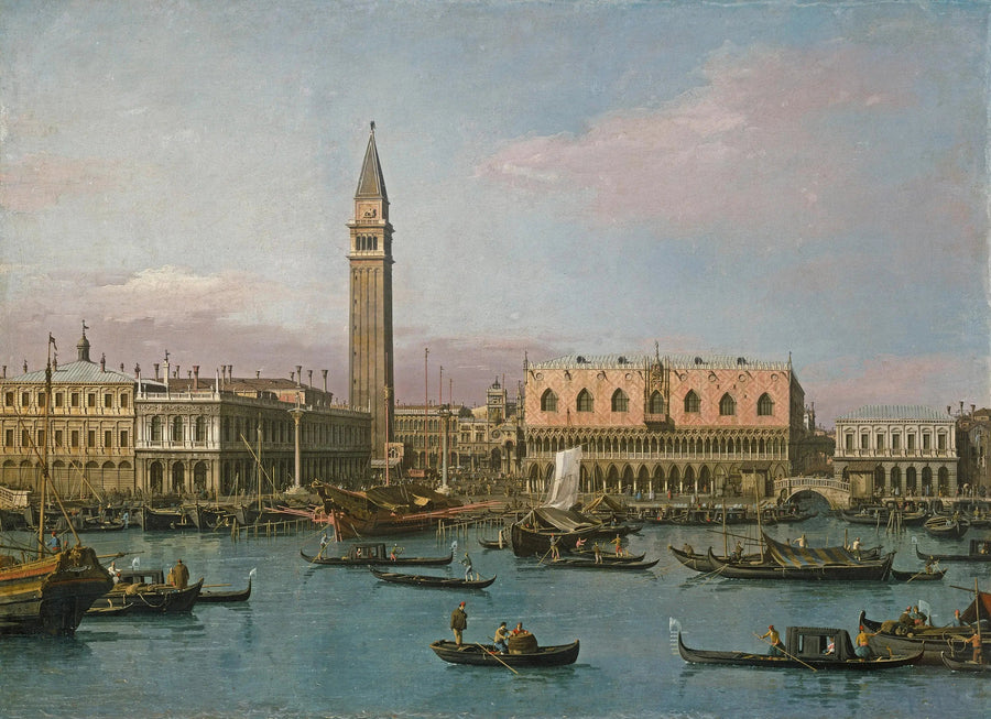 La Piazzetta e il Bacino di San Marco - Canaletto