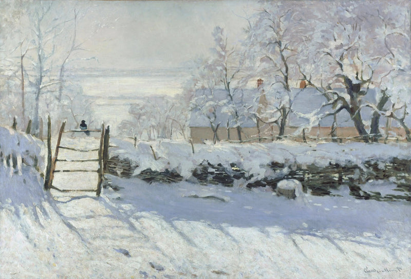 La Gazza - Claude Monet