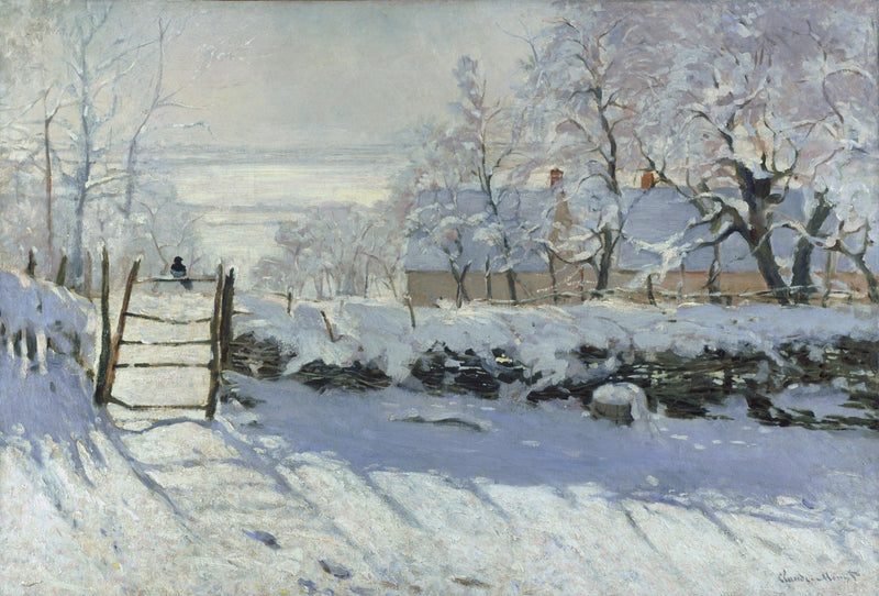 La Gazza - Claude Monet