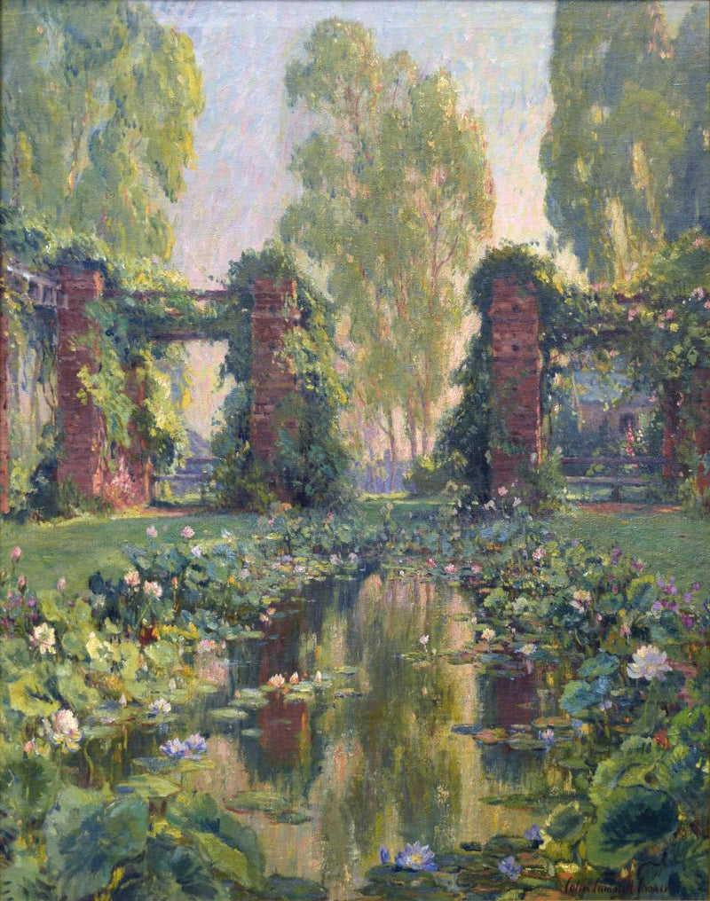 La Piscina del Loto, El Encanto, Santa Barbara - Colin Campbell Cooper