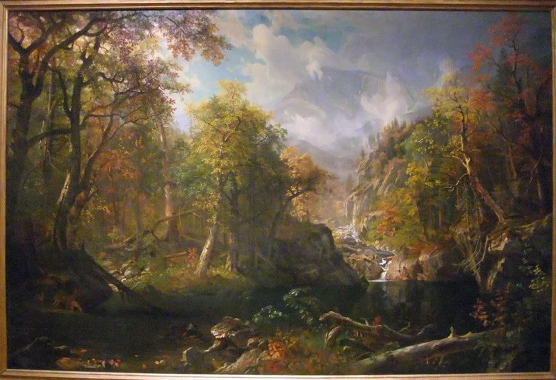 La piscina di smeraldo - Albert Bierstadt