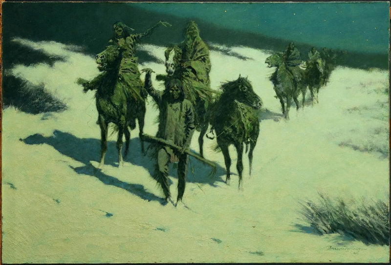 La pista del cavallo ferrato - Frederic Remington