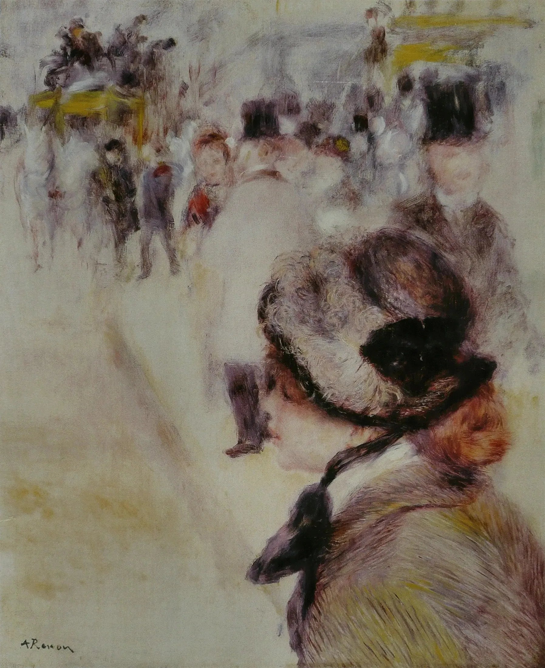 La Place Clichy - Pierre-Auguste Renoir image 1 tableau peint à l’huile sur toile