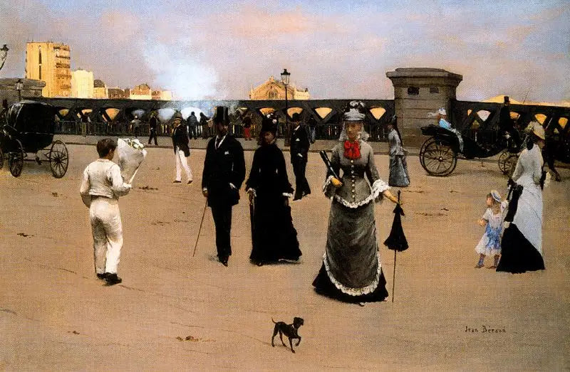 La Place et le Pont de l’Europe - Jean Béraud - Alpha Reproduction