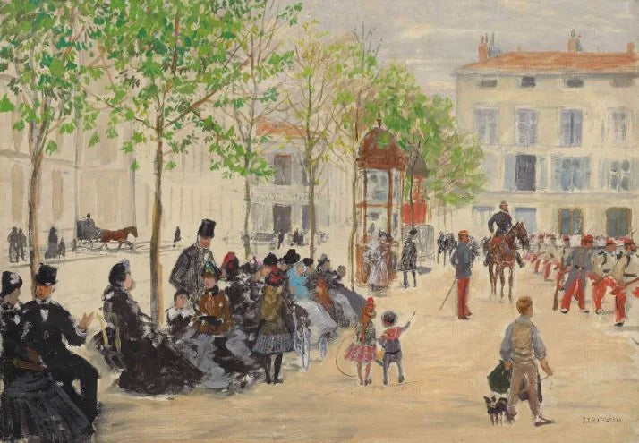 Place Monge a Parigi - Jean-François Raffaele
