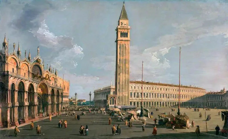 La Place Saint-Marc, Venezia - Canaletto