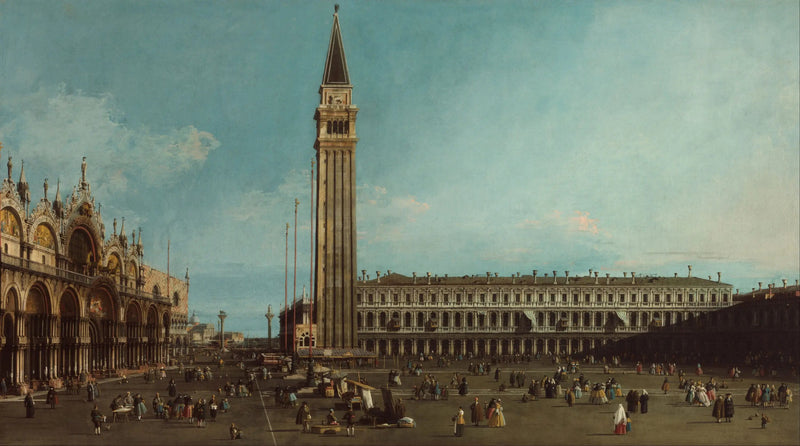 La Place Saint-Marc, Venezia - Canaletto