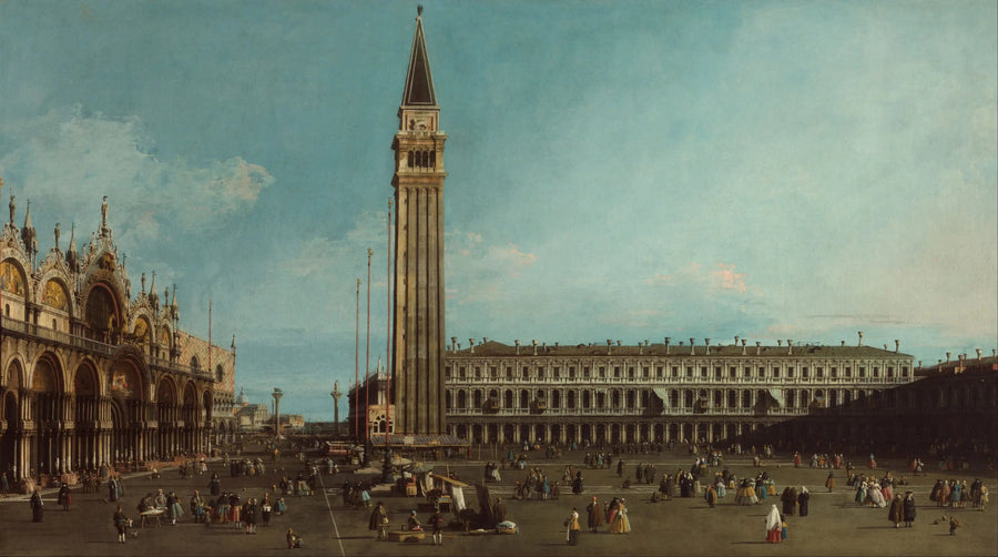 La Place Saint-Marc, Venezia - Canaletto
