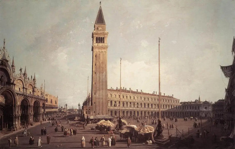La Place Saint-Marc verso sud-ovest - Canaletto