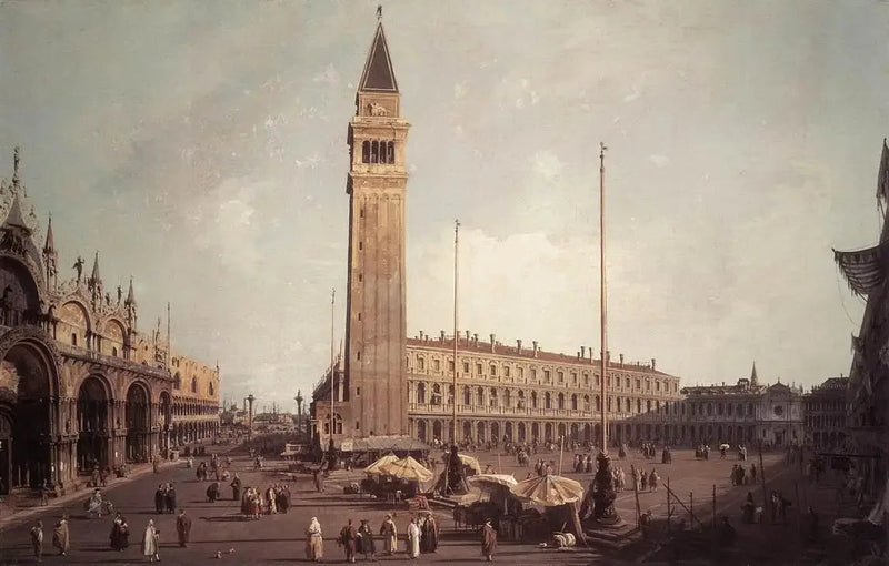 La Place Saint-Marc verso sud-ovest - Canaletto