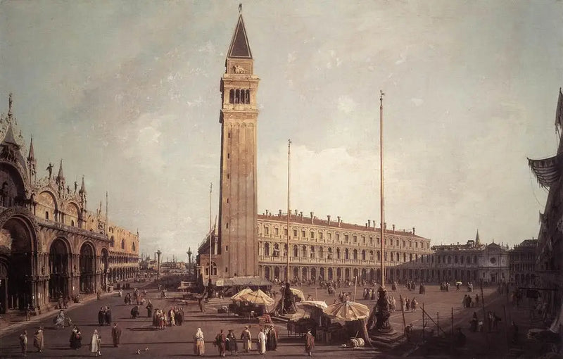 La Place Saint-Marc verso sud-ovest - Canaletto