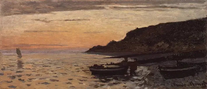 La Spiaggia di Sainte-Adresse - Claude Monet