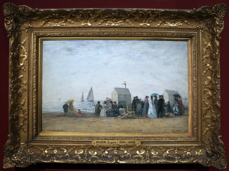 La Spiaggia di Trouville - Eugène Boudin