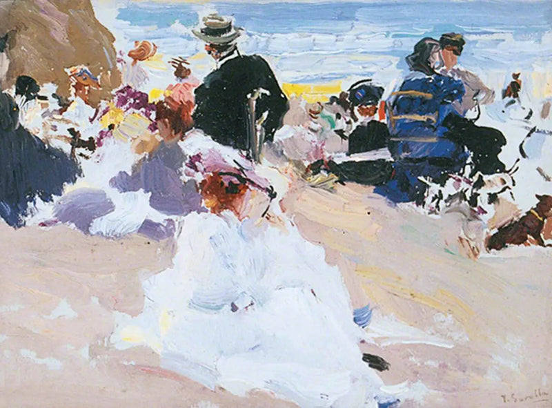 La spiaggia - Joaquín Sorolla
