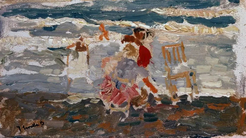 La Spiaggia, Valencia (Bambini) - Joaquín Sorolla