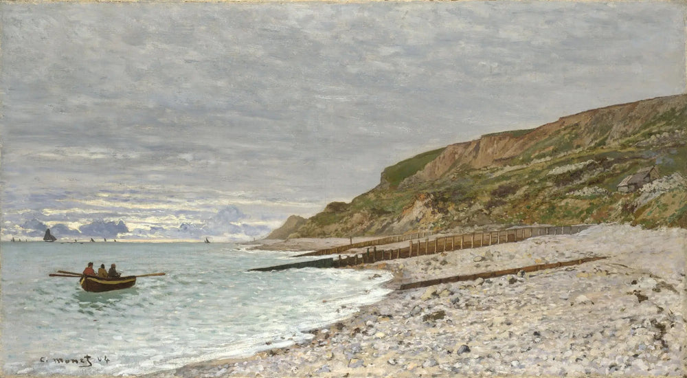 La Pointe de la Hève, Sainte-Adresse - Claude Monet image 1 reproduction artisanale de tableau