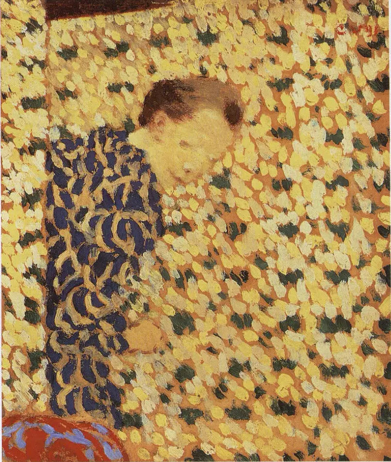 La porte socchiusa - Édouard Vuillard