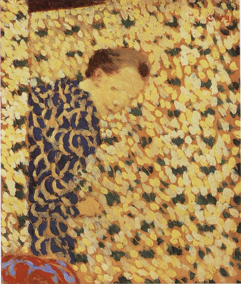 La porte socchiusa - Édouard Vuillard