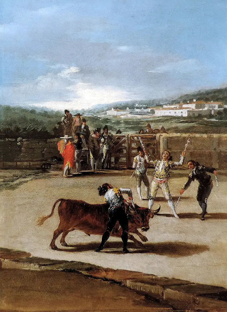 La Pose delle banderillas - Francisco de Goya