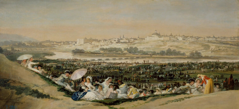 La Prateria di San Isidoro - Francisco de Goya
