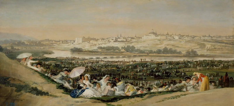 La Prateria di San Isidoro - Francisco de Goya