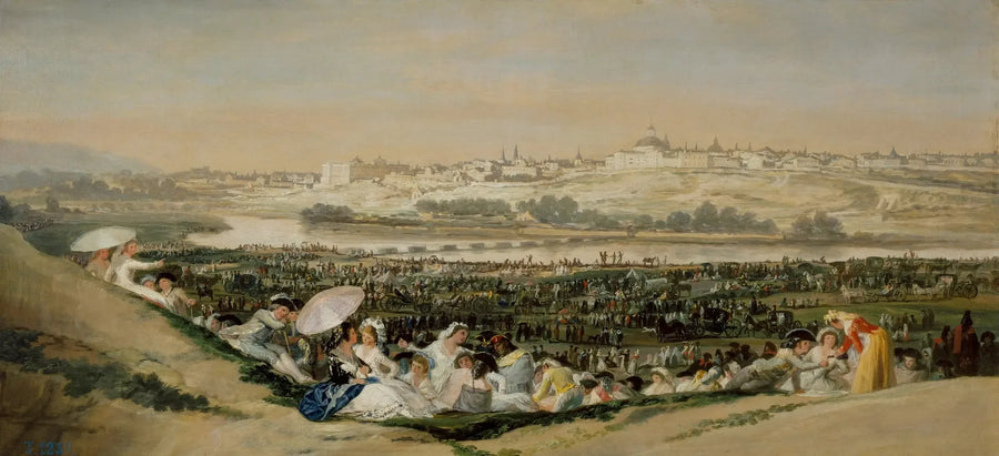 La Prateria di San Isidoro - Francisco de Goya