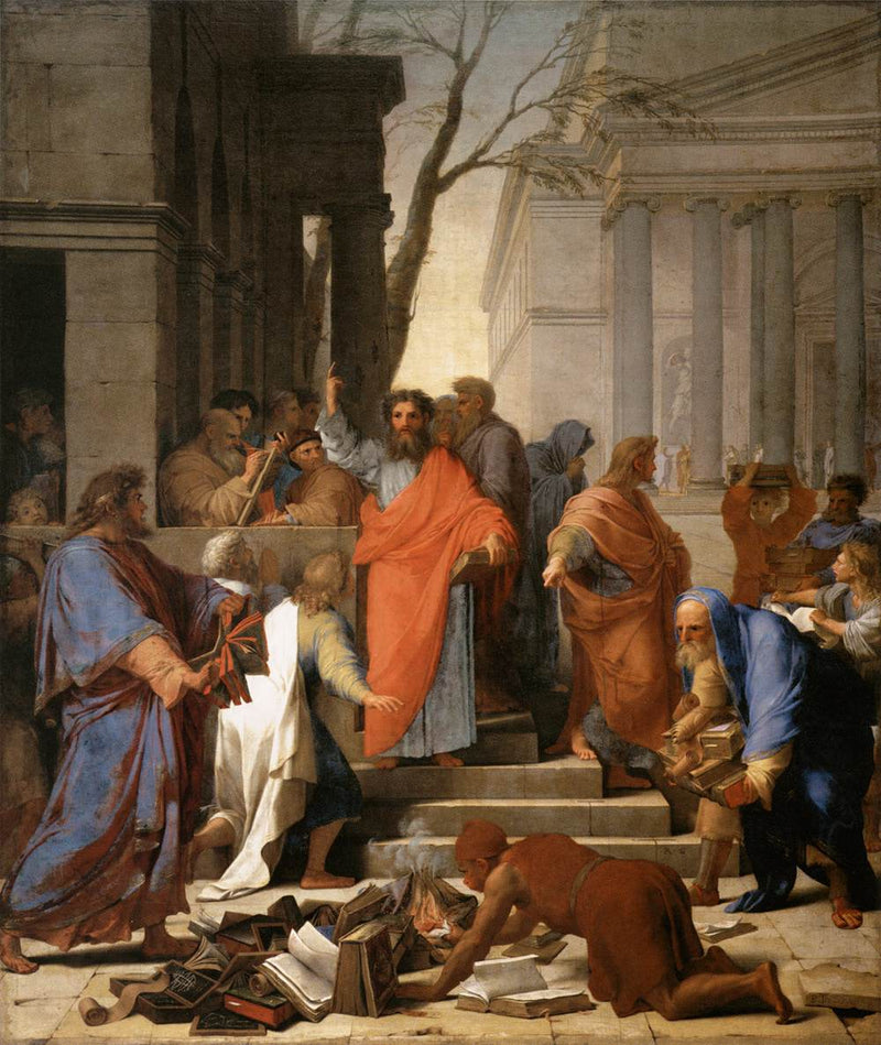 La Predicazione di san Paolo ad Efeso - Eustache Le Sueur