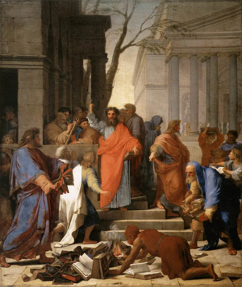 La Predicazione di san Paolo ad Efeso - Eustache Le Sueur