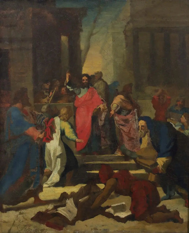 La Predicazione di san Paolo a Efeso - Théodore Géricault