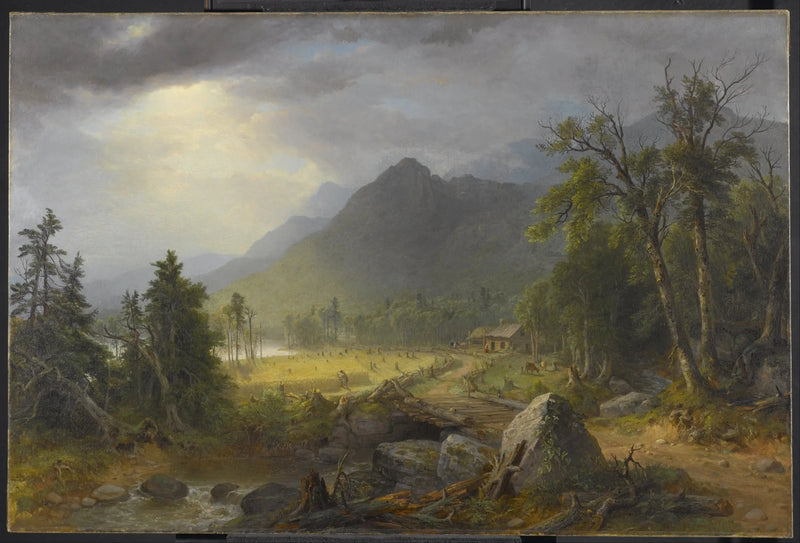 La prima raccolta nel deserto - Asher Brown Durand