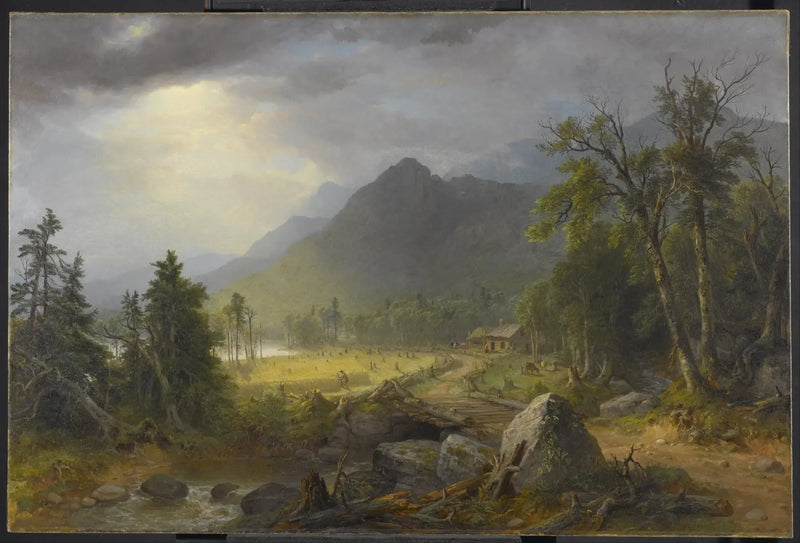 La prima raccolta nel deserto - Asher Brown Durand