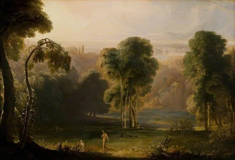 La prima visione di Eva da parte di Adamo - John Martin