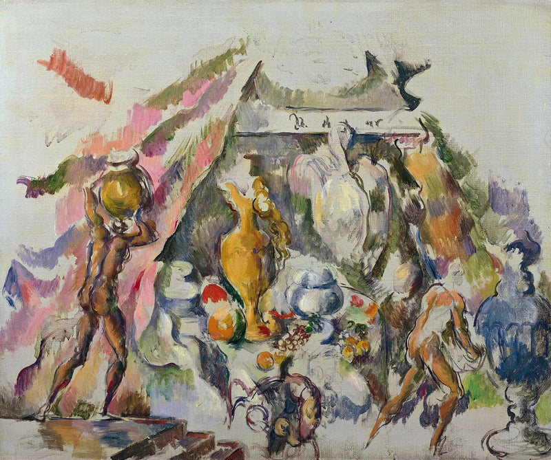 La preparazione del banchetto - Paul Cézanne