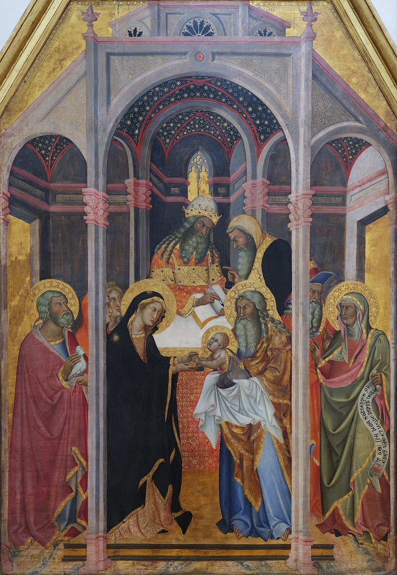 La Presentazione al Tempio - Bartolo di Fredi