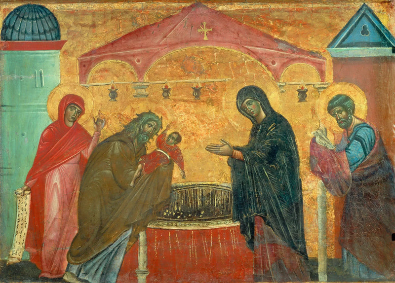 La Presentazione al Tempio - Guido da Siena