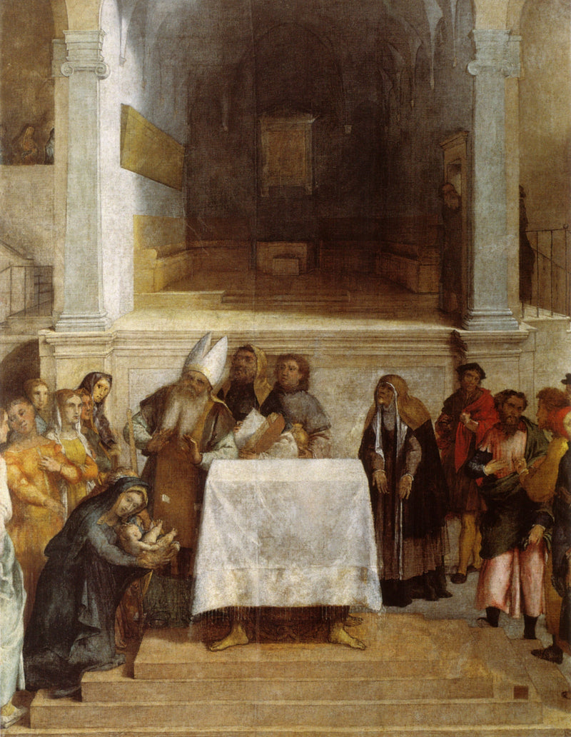 La Presentazione al Tempio - Lorenzo Lotto