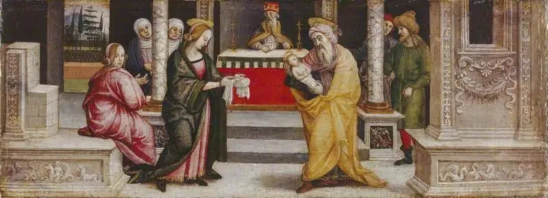 La Presentazione al Tempio - Pietro Perugino