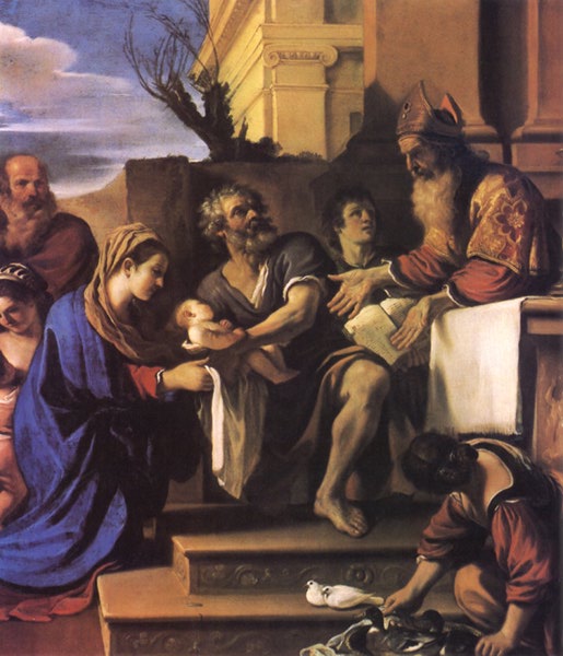 La Presentazione di Gesù al Tempio - Guercino
