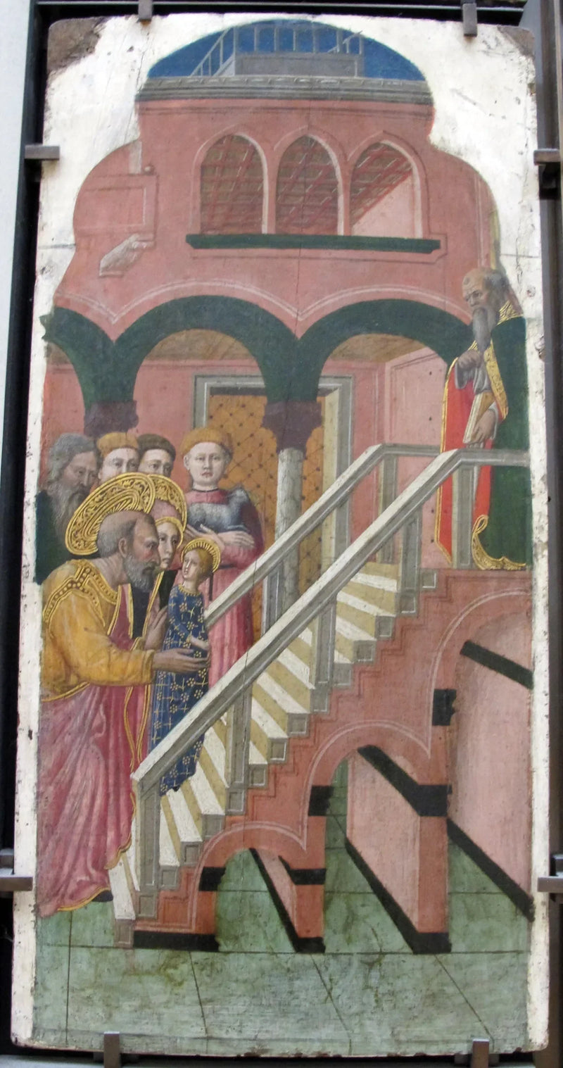 La Presentazione della Vergine al Tempio - Giovanni Francesco da Rimini
