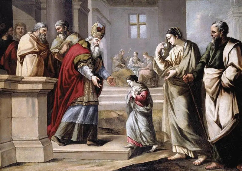 La Presentazione della Vergine al Tempio - Pierre Mignard