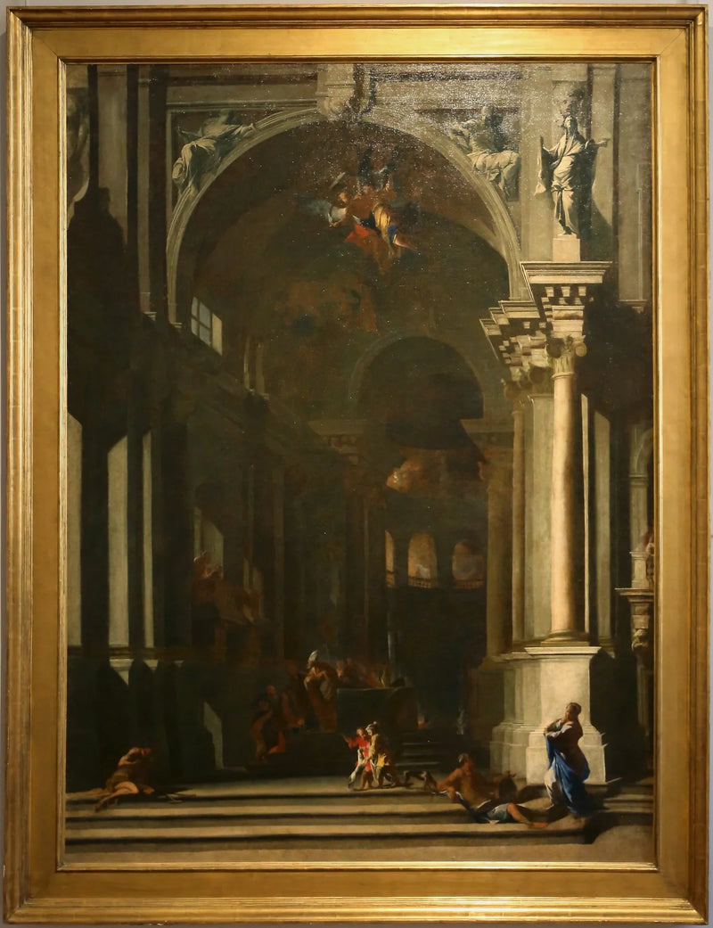 La presentatrice al Tempio - Andrea Pozzo