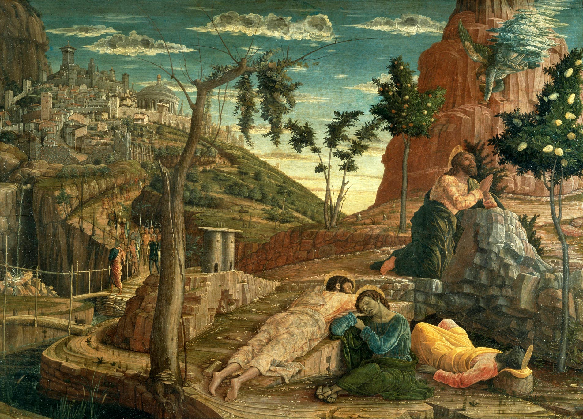 La Prière au Jardin des Oliviers - Andrea Mantegna - Alpha Reproduction