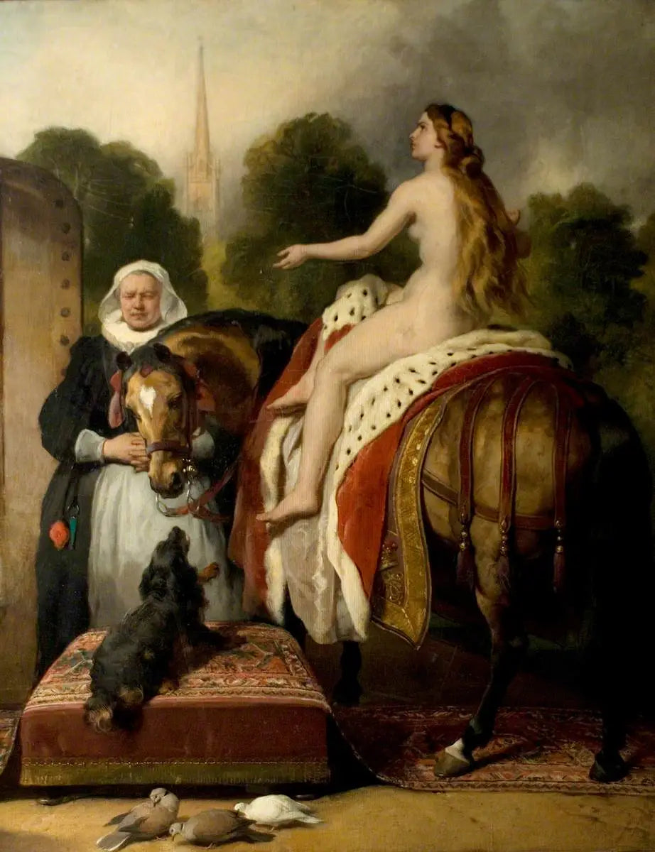 La prière de Lady Godiva - Edwin Henry Landseer - Alpha Reproduction