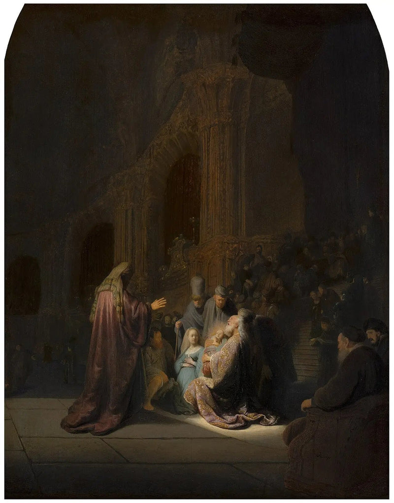 La Preghiera di Simeone - Rembrandt