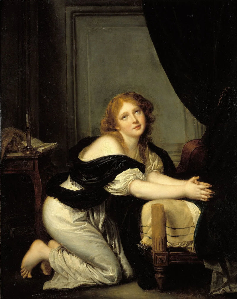 La Preghiera del mattino - Jean-Baptiste Greuze