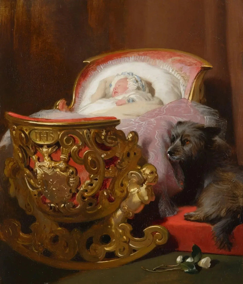 La principessa Alice addormentata - Edwin Henry Landseer