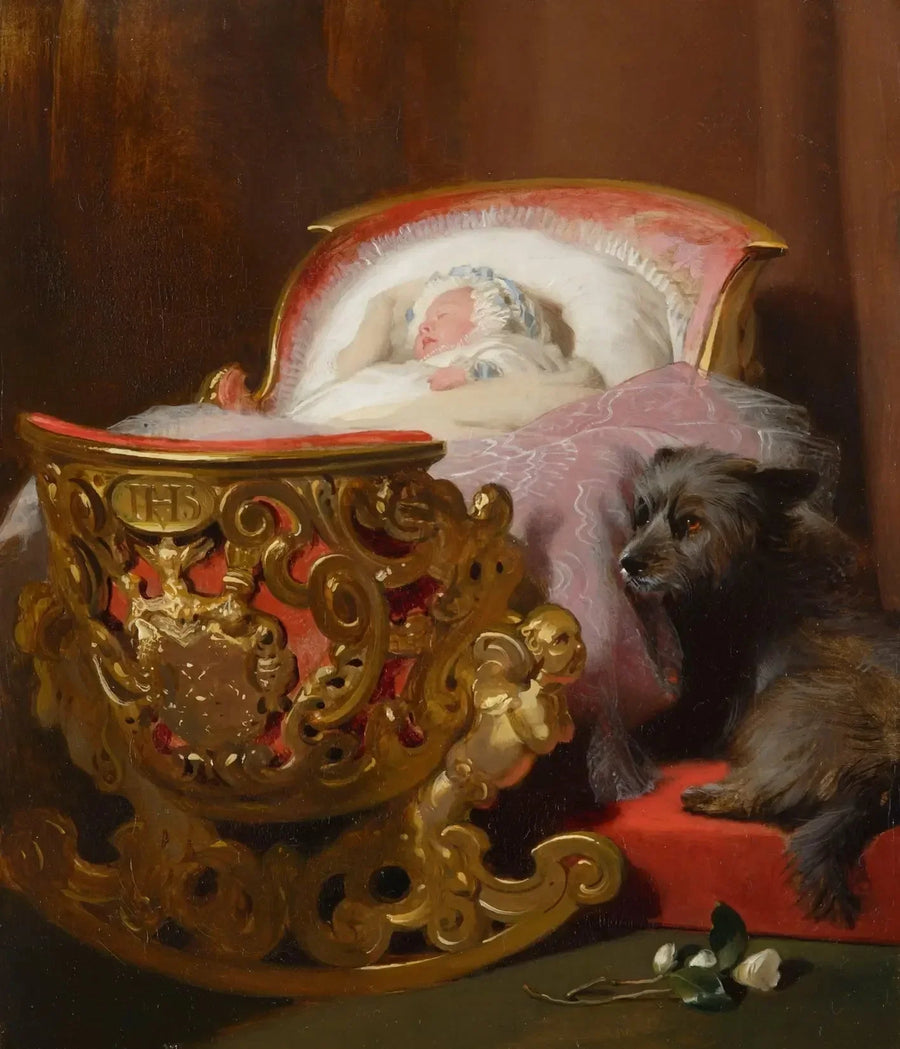 La principessa Alice addormentata - Edwin Henry Landseer