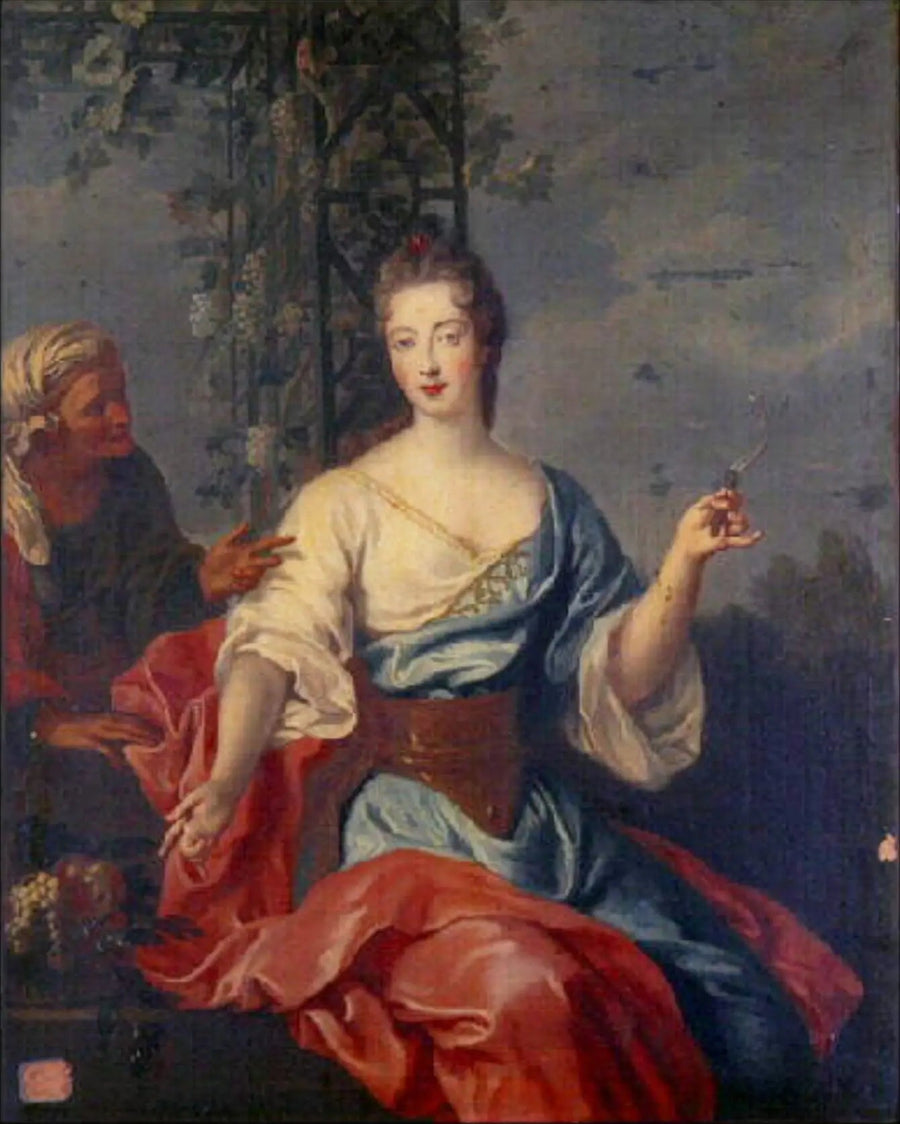 La principessa di Lorena, badessa di Remiremont - Pierre Mignard